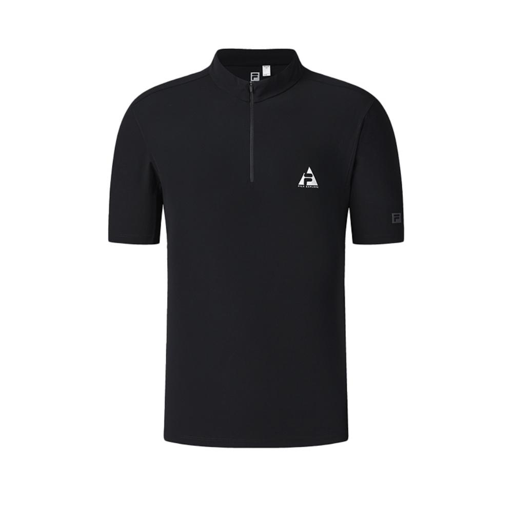 New FILA Athletics T Shirt Men's Pitch Black A11M527104F-BK