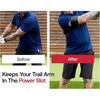 Golf Swing Postures Corrector Band For Beginner, Professional Elastic Golf Swing Trainer Arm Band, Golf Practice Aid Equipment