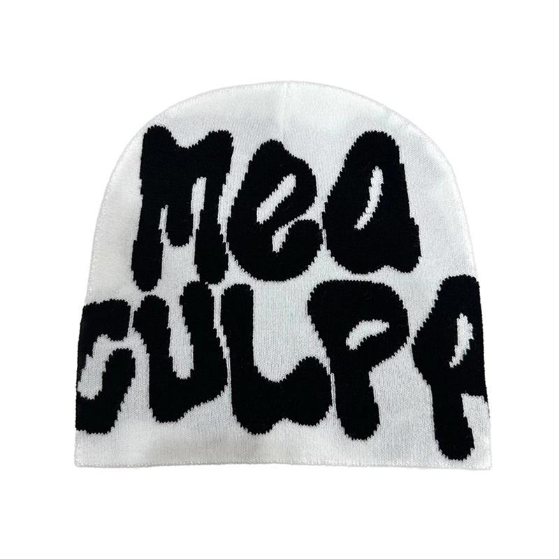 Hip Hop Beanie Hat Cross-Border European And American Trend Letter Knitted Jacquard Hat Men'S And Women'S Beanies