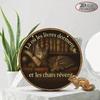 Vintage Metal Tin Sign Wall Art Easy Hang Nostalgic Home Office Decor