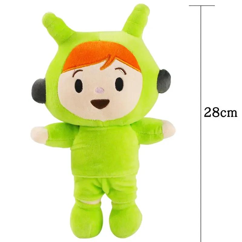 Joli jouet en peluche petit P Youyou Pocoyo peluche canard barto chiot Lula Aili éléphant poupée cadeau d'anniversaire cadeau de vacances