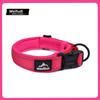 Reflective Nylon Pet Collar For Medium Dogs With Durable Buckle And Safety Features
