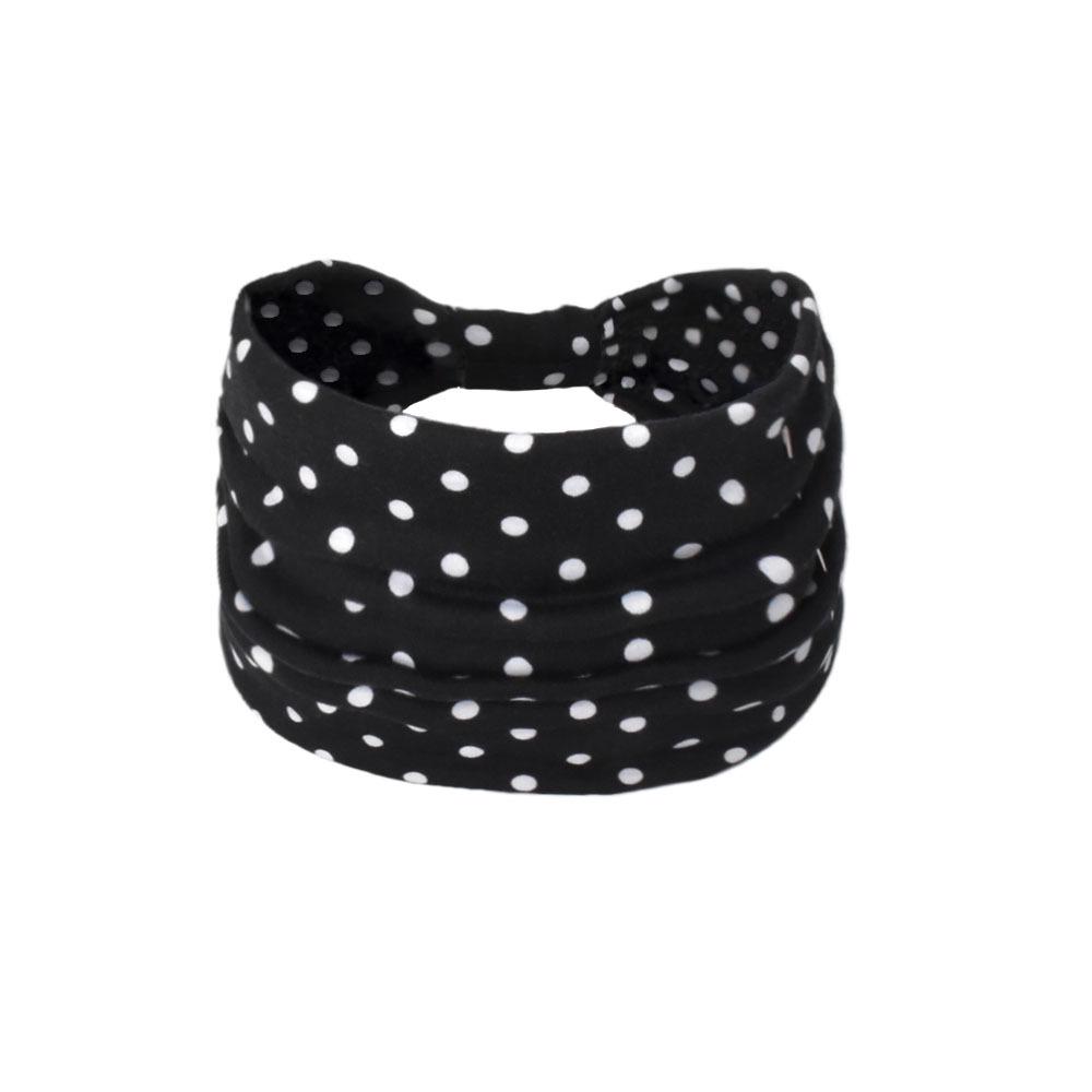 Women's Paisley Sport Yoga Headband - Sweat-Absorbing, Elastic Cotton, Bohemian Style
