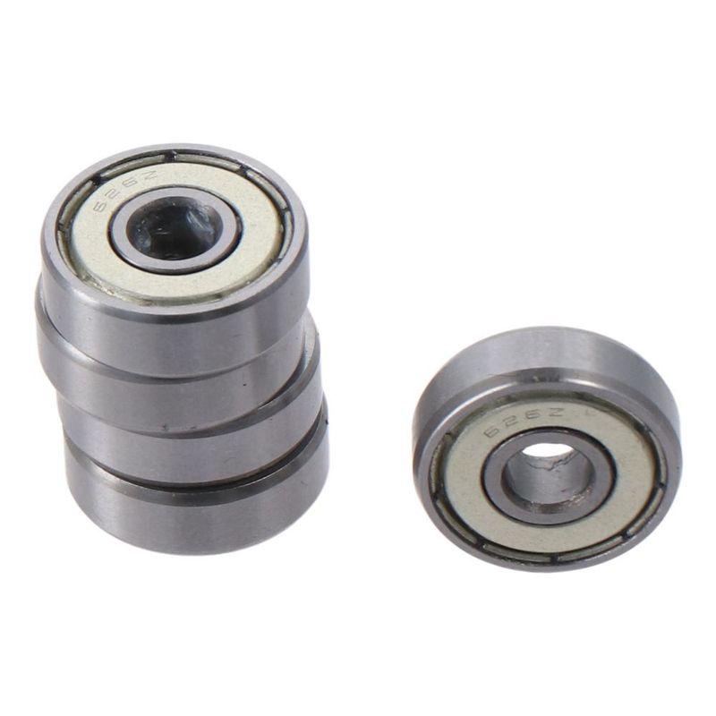 10pcs 626ZZ Deep Groove Ball Bearings Chrome Steel 6mm x 19mm x 6mm Double Sealed Bearings Pre-lubricated Miniature Ball Bearing