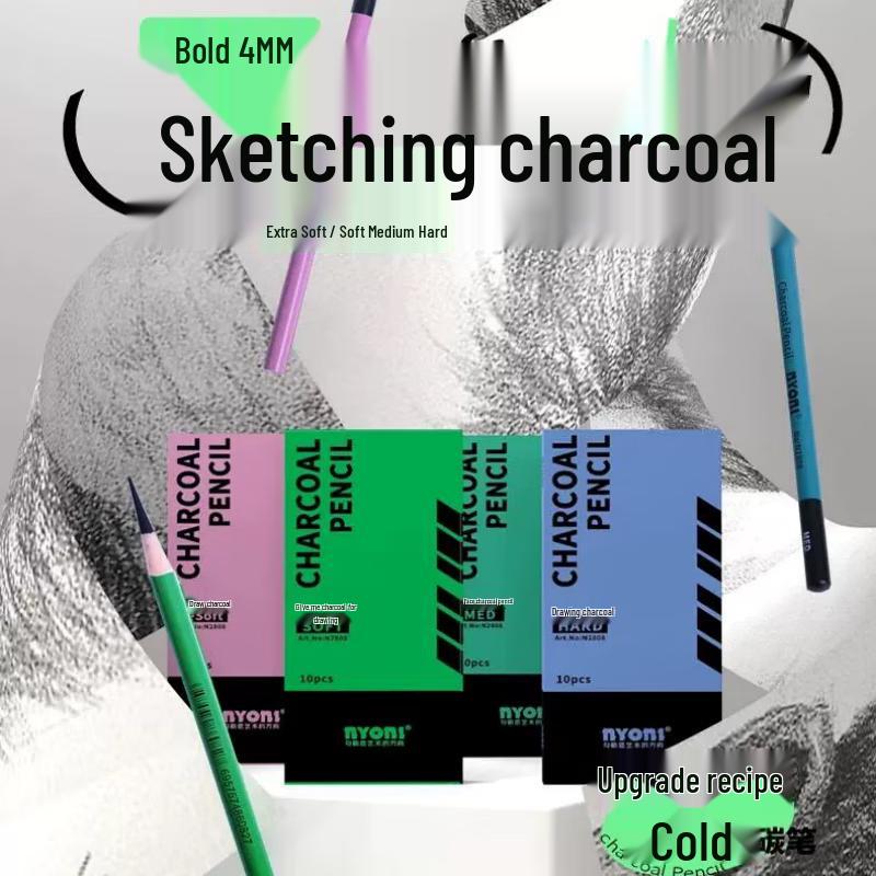 NYONI Professional Sketching & Charcoal Pencils