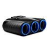 12-24V 3Ways Car Lighter Socket Splitter USB Charger Power Adapter Replacement for Vehicles and