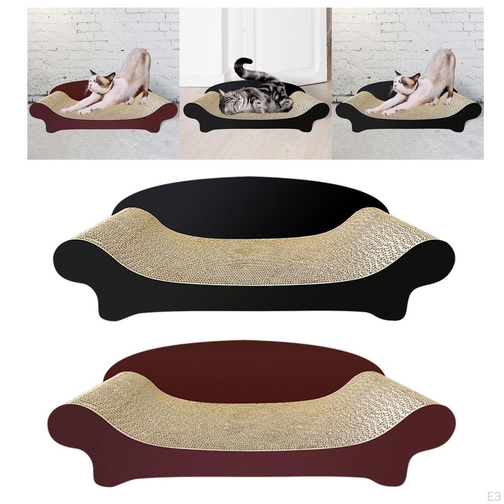 Exercise Grinding Luxury Cardboard Lounge Couch Sofa Playing Cats Toys Scratching Bed er