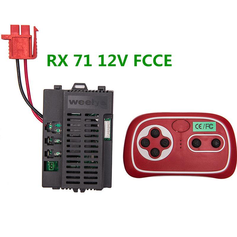 Weelye RX71 12V Kids' Electric Car Remote Control Motherboard Repair Parts