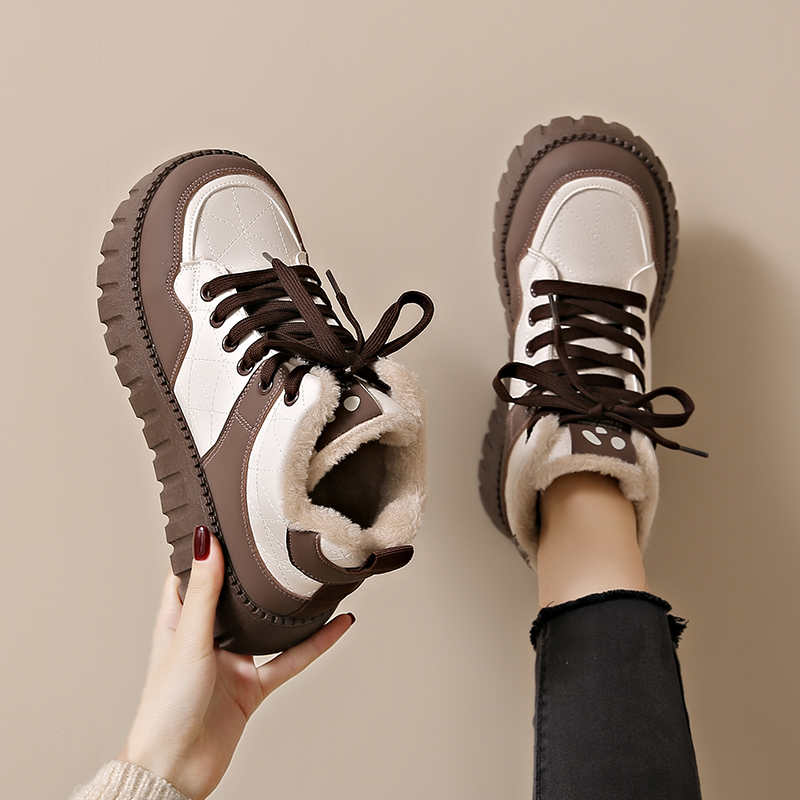 Fashion Platformed Short Ladies Boots Casual Retro Shoes Women Cool Women Sneakers Sport Design Classic China Premium High-quality