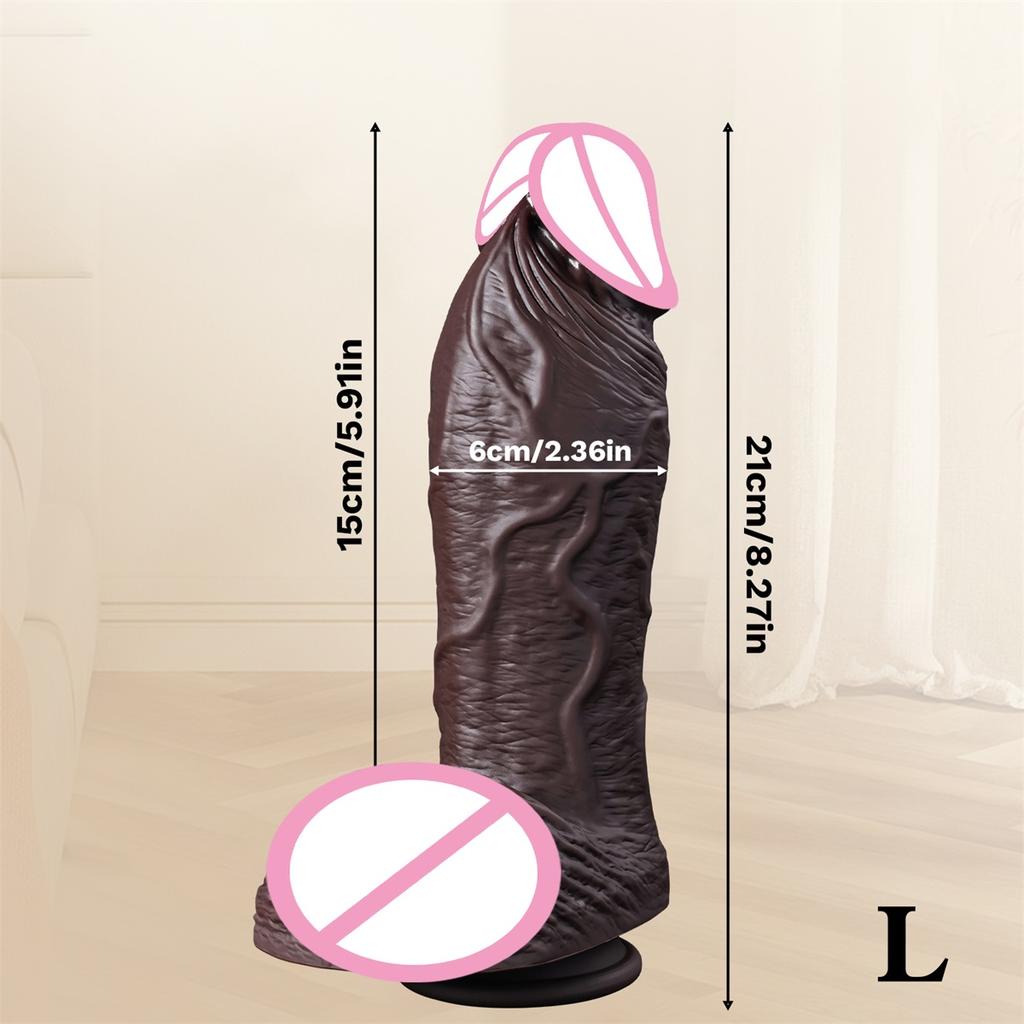 Super Thick Realistic Skin Dildos for Anal Huge Sex Toys Silicone Woman Vagina Adult Masturbator Cock Gay Big Dick Butt plug 18+