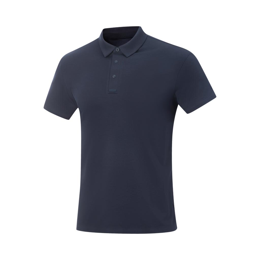 Li Ning Glory Series Breathable Logo Polo Shirt Men Tops APLV825-2
