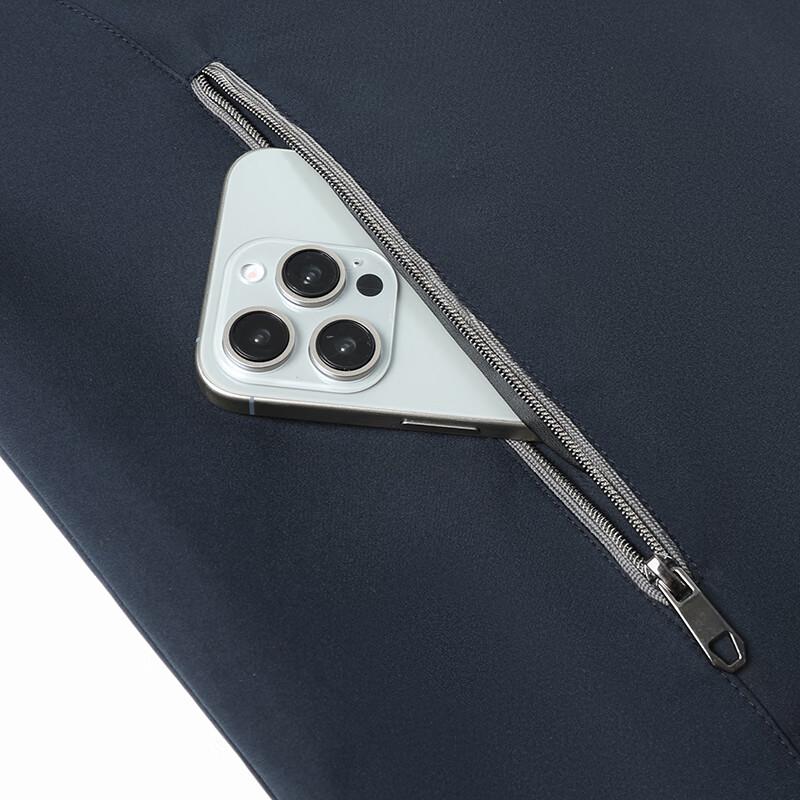 Shanshan Men's Business Casual Detachable Hood Jacket