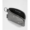 Lululemon Clippable Card Pouch  Glitter Dark Silver Graphite Grey Silver