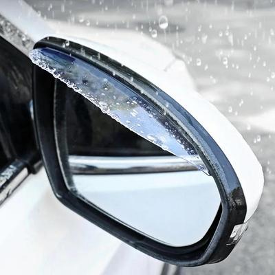 1 Paar Transparente Rückspiegel für Autos Regenfeste Augenbrauen Bunte Rückspiegel Regenschutz Regenschutz Universal