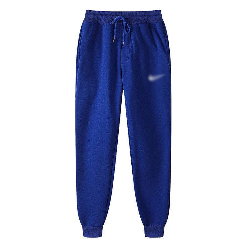Pantaloni sportivi casual in pile spessi, aderenti, tendenza moda, pantaloni da uomo, pantaloni della tuta, best-seller primaverile e autunnale