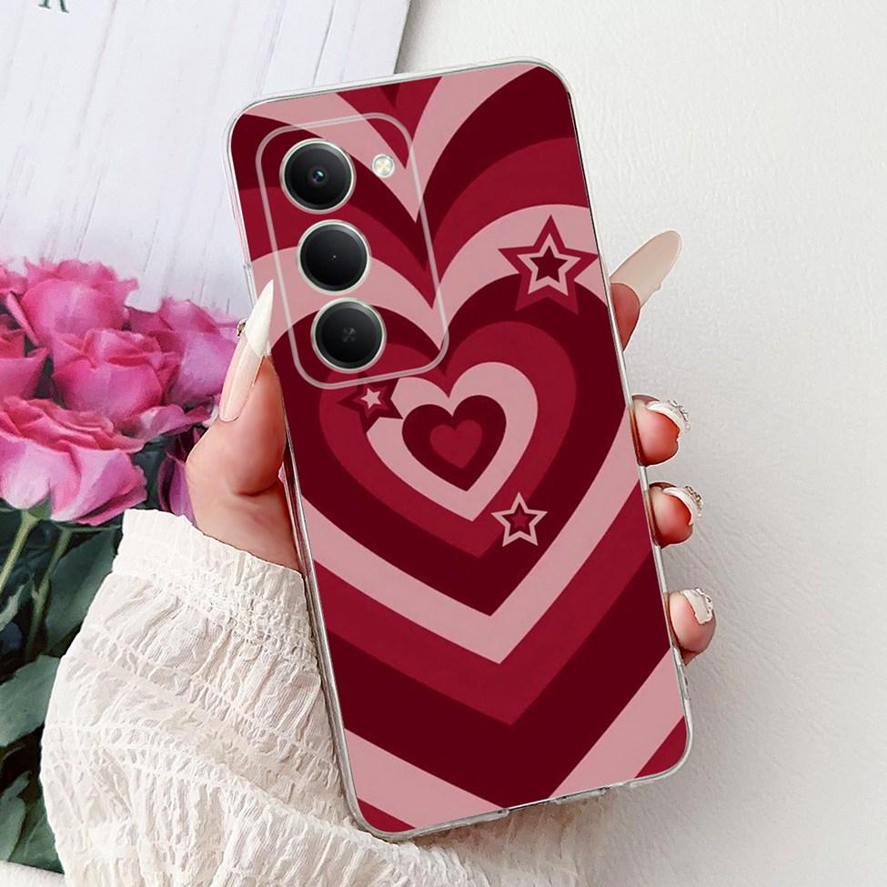 

Clear Case For Redmi 15 5G Cover Luxury Butterfly Love Fashion Flowers Cool Handsome Lion Painted Casing 25057RN09E Redmi 15 5G