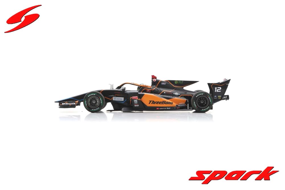 Spark ThreeBond Racing SF23 HR417E Super Formula 2024 Atsushi Miyake Finished Model 1/43 M-TEC #12