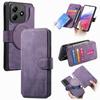 For Xiaomi Redmi Note 14 5G Magnetic Case CASENEO Detachable Leather Phone Wallet Cover