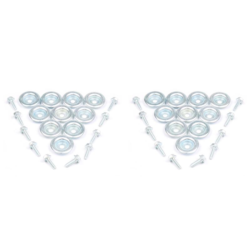 ABLZ-20 шт. Комплект болтов с шайбами для защиты днища UTV Для Polaris RZR 570 800 900 1000 XP Ranger General RS1 7556065 7518529