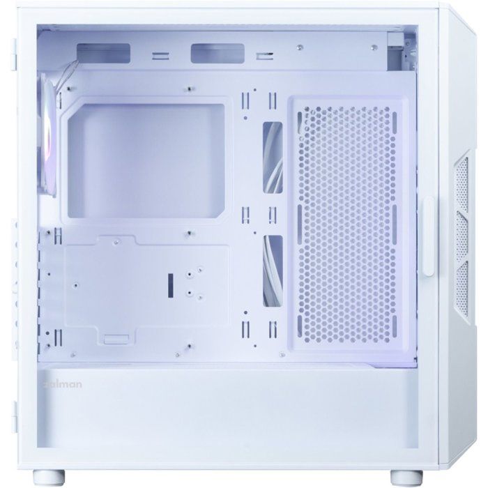 Boitier PC sans alimentation - ZALMAN i3 NEO V2 - I3NEOV2FRGBWH - Moyen tour - Format ATX - Blanc