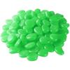 200pcs Glow Stones, Green Luminous Pebbles, Decorative Stones at Night for Outdoor Garden Aquarium