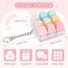 Relaxing Diy Keyboard Fidget Keychain Keycap Heart Shape Finger Keyboard Cap Pass The Time Keys Button Pinch Relief Stress