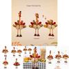 Thanksgiving Turkey Plush Decoration Doll Harvest Festival Faceless Doll