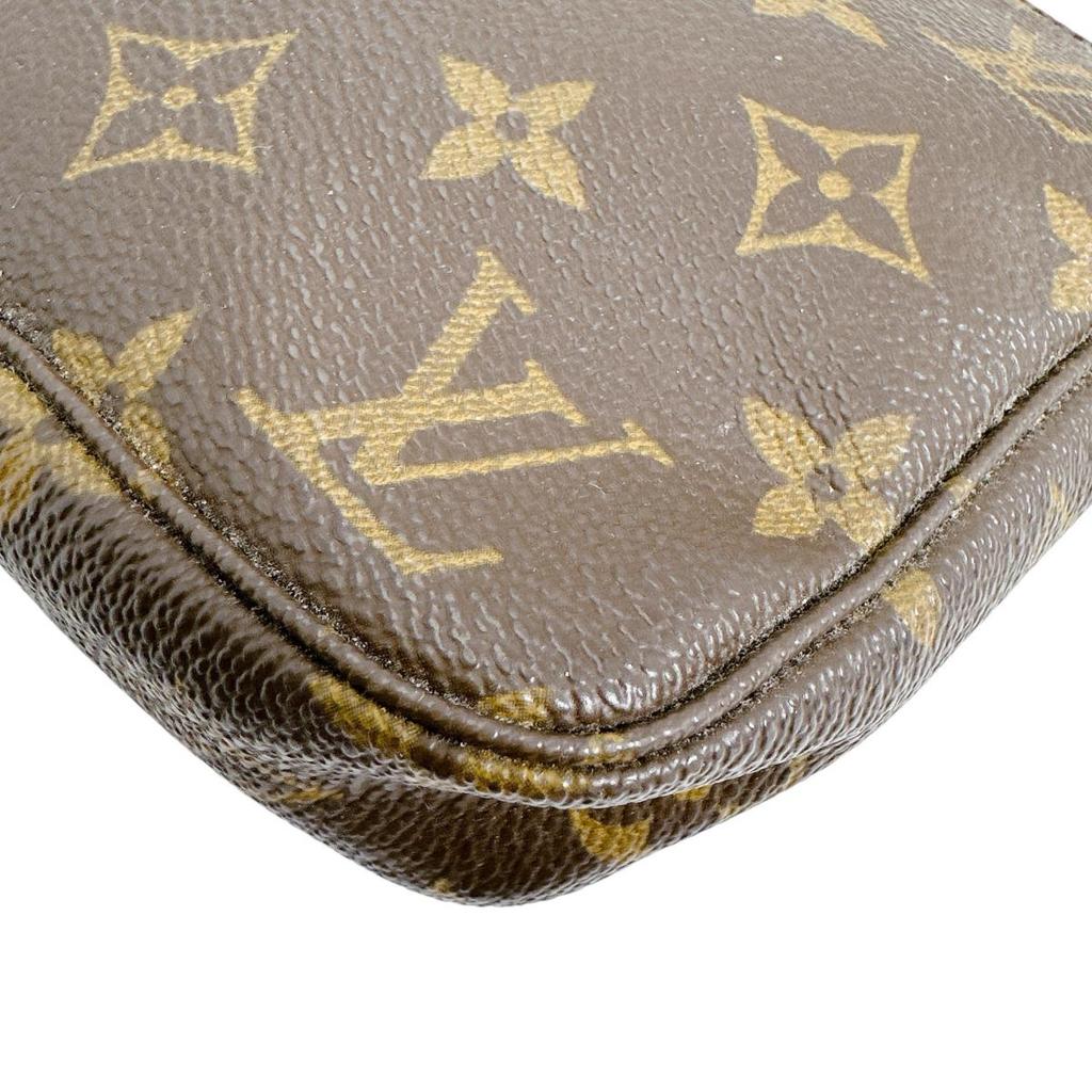 LOUIS VUITTON Monogram Strap replacement, crossbody wear possible Pouch M51980 Used