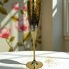 22.86 cm Brass Wine Glass Hand-Engraved Gold Goblet Polished Brass Cup for Wine, Champagne,Cocktails Halloween,Wedding, Housewarming Gift