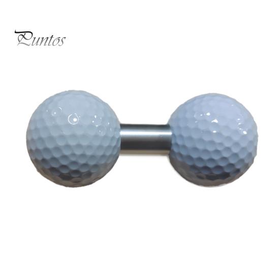 Golf Dual Ball Training Aid Practice Double with Tube Balance Putting Trainer Improvement Tool Accessories Men Dad Husband Gift Durable Accessory