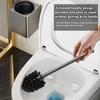 Stainless Toilet Brush Cleaning Brush For Toilet Wall Hanging Floor Household Cleaning Tools Bathroom Accessories Set