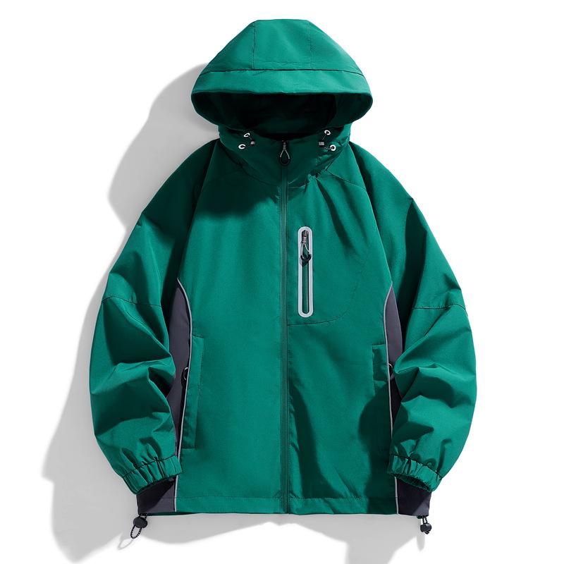 Autumn New Men's Jacket Trendy Loose Casual Mountaineering Jacket Waterproof Jacket