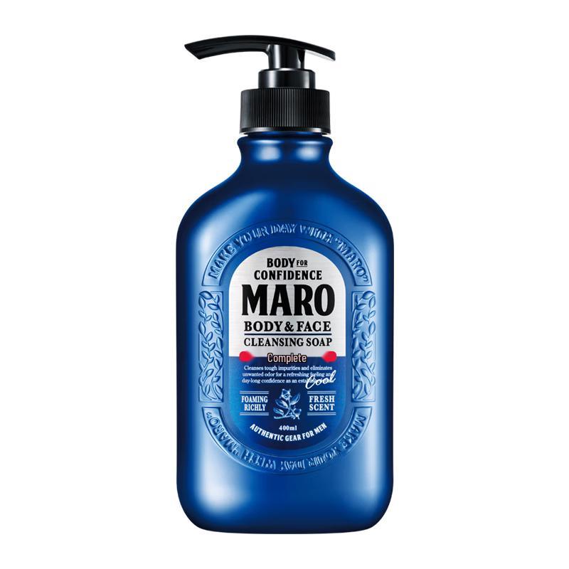 Maro 2-in-1 Cooling Shower Gel & Facial Wash 400ml