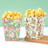 Hawaiian Turtle Back Leaf Popcorn Box Hawaii Luau Tropical Birthday Party Decor Kids Wedding Birthday Party Supplies Baby Shower
