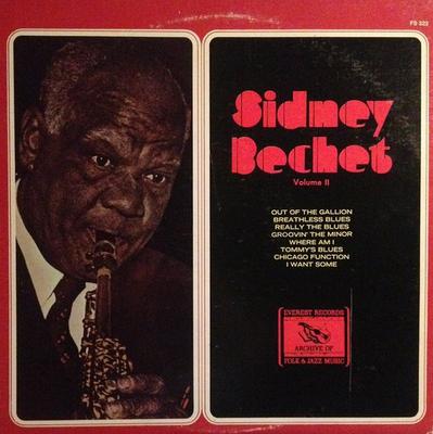 LP Record SIDNEY BECHET - Volume II FS323 Everest Records 1976 US Jazz Used