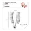 2 Pcs Cut Resistant Kitchen Hand Guard Food Safe Plastic Clip For Slicing Grating Chopping Vegetables Prevents Cuts