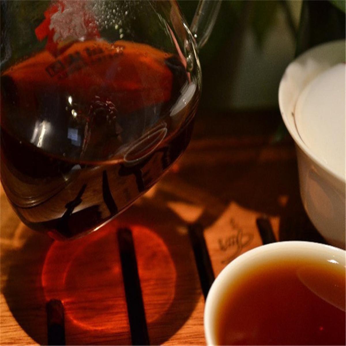 Пуэр Приготовленный Пуэр 357г Китайский спелый чай Пуэр ЮньнаньМэнхай Дайи Классический — фото 8