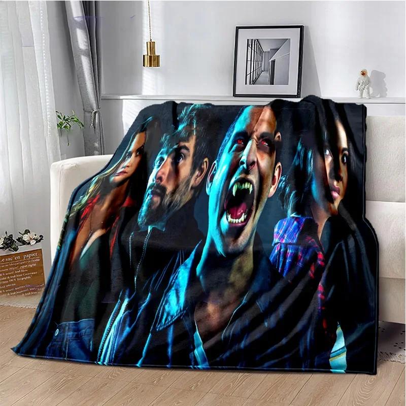 Teen Wolf Film Decke Warm Plüsch Gemütlich Zuhause Überwurfdecke für Bett Sofa Couch Leichte Reise Decke Sofa Steppdecke Geschenke