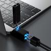 TUDOUZZZ USB Type C USB USB Combo Compatible with USB Flash USB and 1 Hub Hub, 3-Port 3.0 + 2.0 Hub, Ultra-Small, Lightweight, High-Speed Transfer,