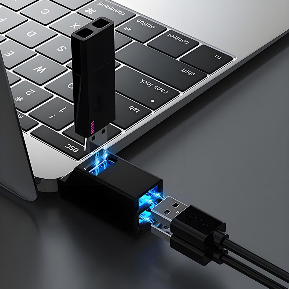 TUDOUZZZ USB Type C USB USB Combo Compatible with USB Flash USB and 1 Hub Hub, 3-Port 3.0 + 2.0 Hub, Ultra-Small, Lightweight, High-Speed Transfer,