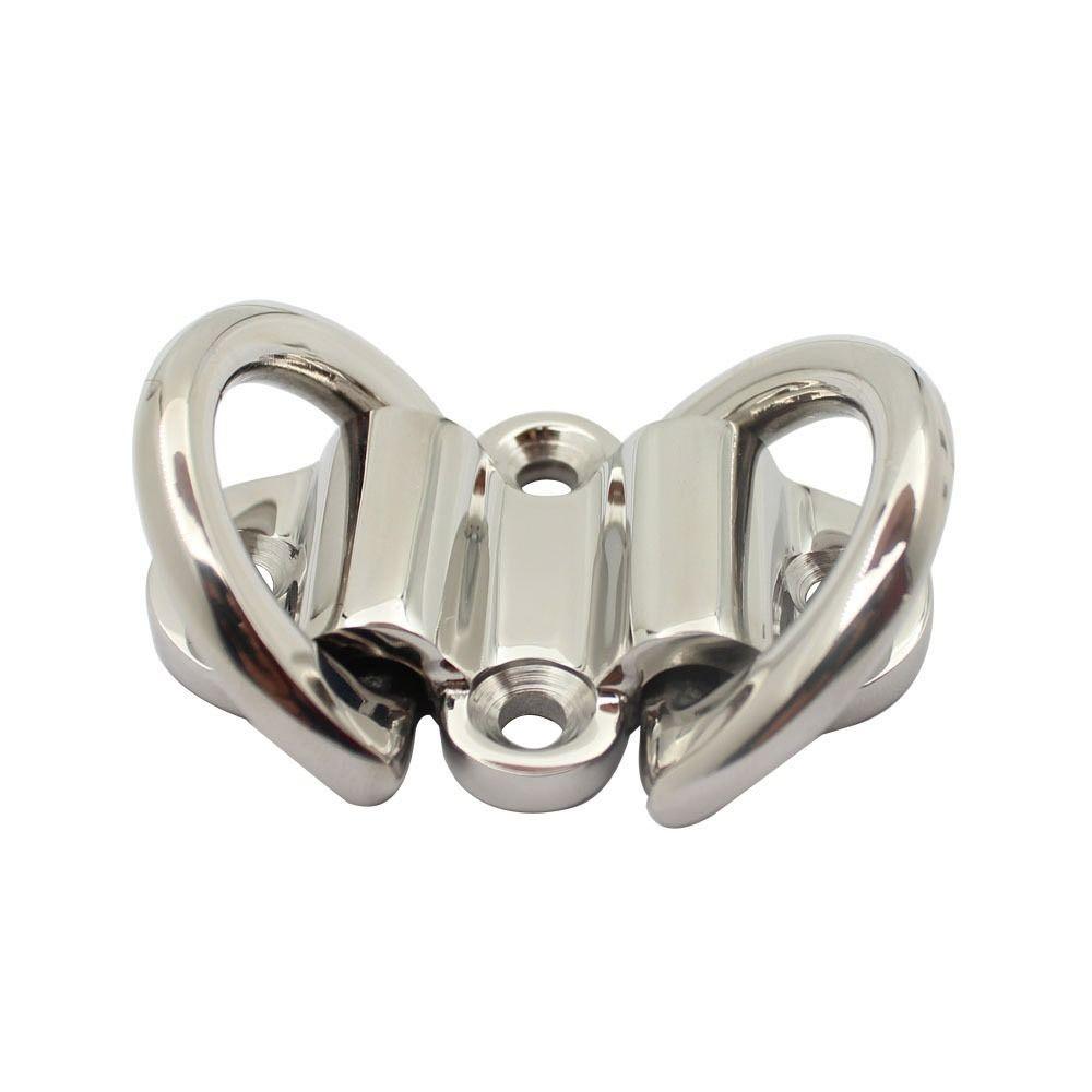 Folding Design Deck Pull Lift Ring 316 Stainless Steel Yacht Hardware Accessories  Motorboat Use