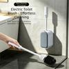 Smart Intelligent Toilet Brush Electric Smart Toilet Brush Toilet Brush With Base  Bathroom