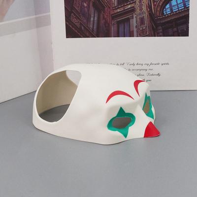 Cats Cosplay Mask Half Face Pet Clown Mask Bat Hero Mask Halloween Dress-up Accessories for Costume Parties Photography Prop
