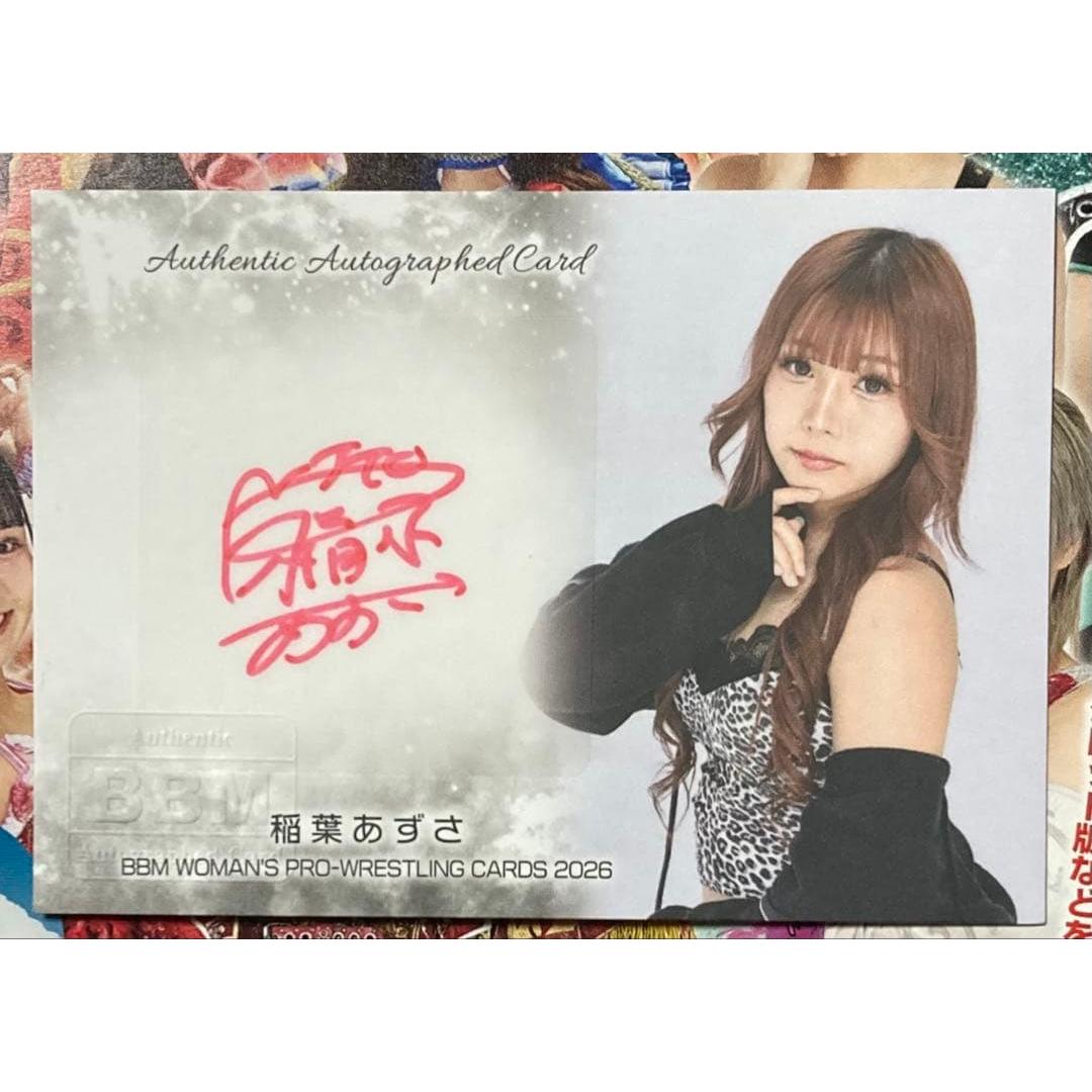 Azusa Inaba Secret Edition Autographed Card BBM 2026 Women s Pro Wrestling