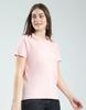 MONTE CARLO Womens Printed Round Neck Half Sleeve Regular Fit Top