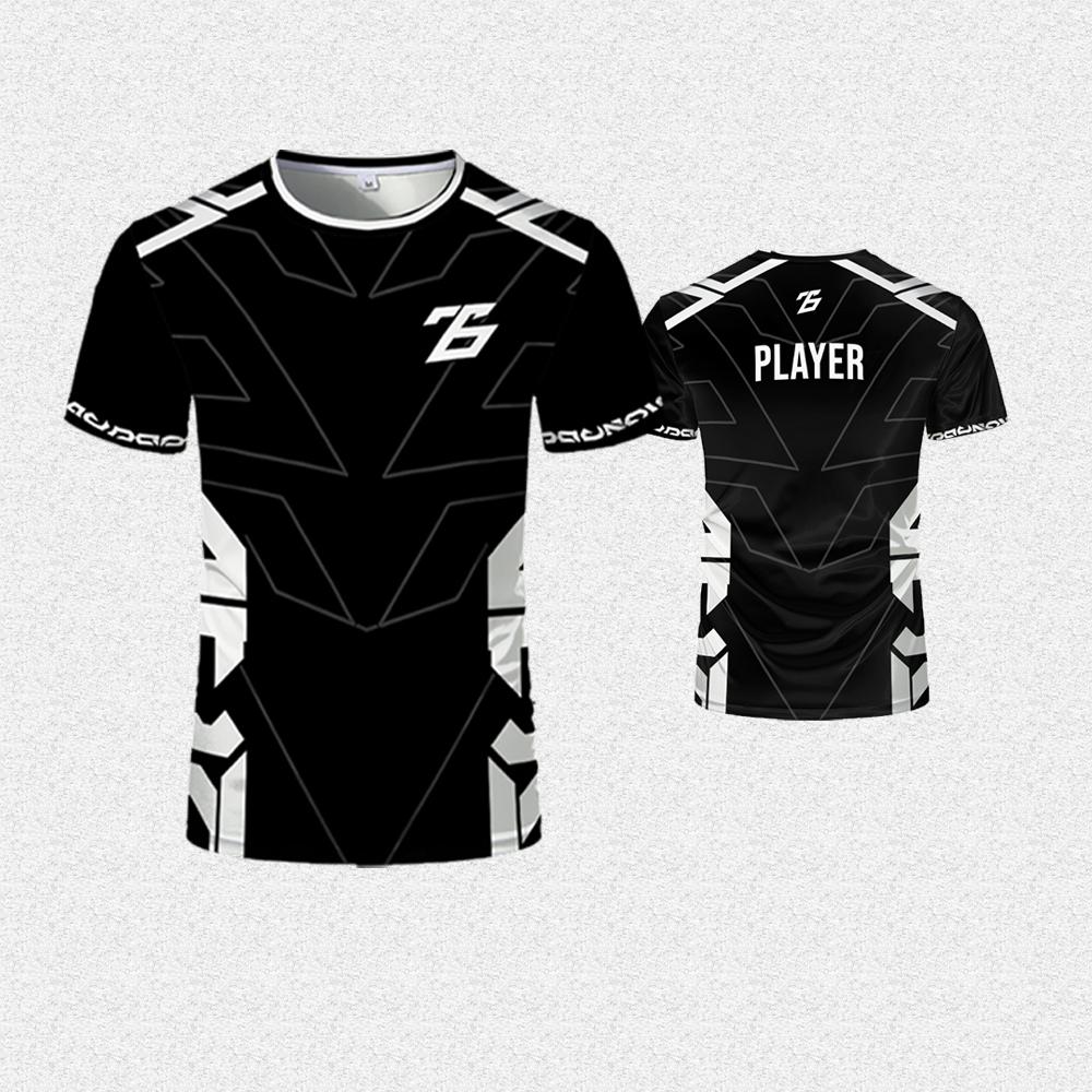 Men's Personalized E-sports Jersey Team Uniforms Daily Quick-drying Breathable T-shirt Gamers Can Customize The Name Logo