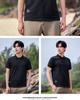 Sports T-shirt POLO men's summer skin friendly simple sports casual short sleeved breathable lapel T-shirt