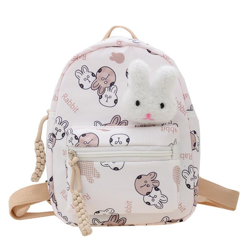 Fashionable Cartoon Toddler Backpack Lightweight Oxford Cloth For School