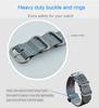 28mm Gray Ballistic Nylon Watch One Easy Interchangeable Band Strap, Piece,