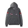 Unisex Naruto Sharingan Rinnegan Eyes Fleece Hoodie, Akatsuki Anime Graphic Pullover Long Sleeve Sweatshirt